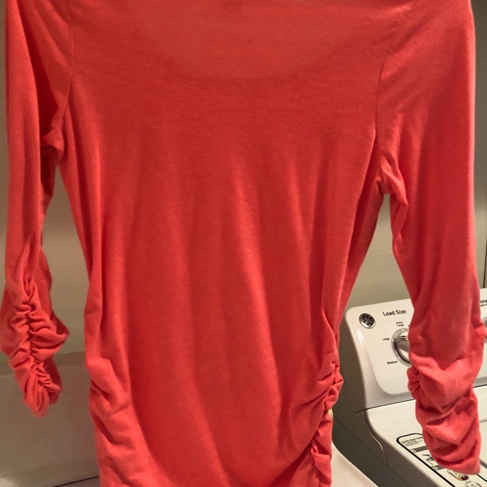 Pink Scrunched Waist Top